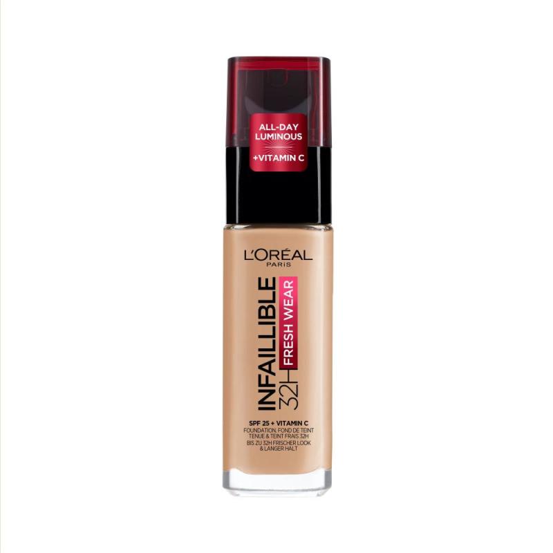Maybelline L'oréal foundation infaillible fresh 140 1 Stuks