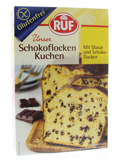 Ruf Cakemix met stukjes chocolade 455g