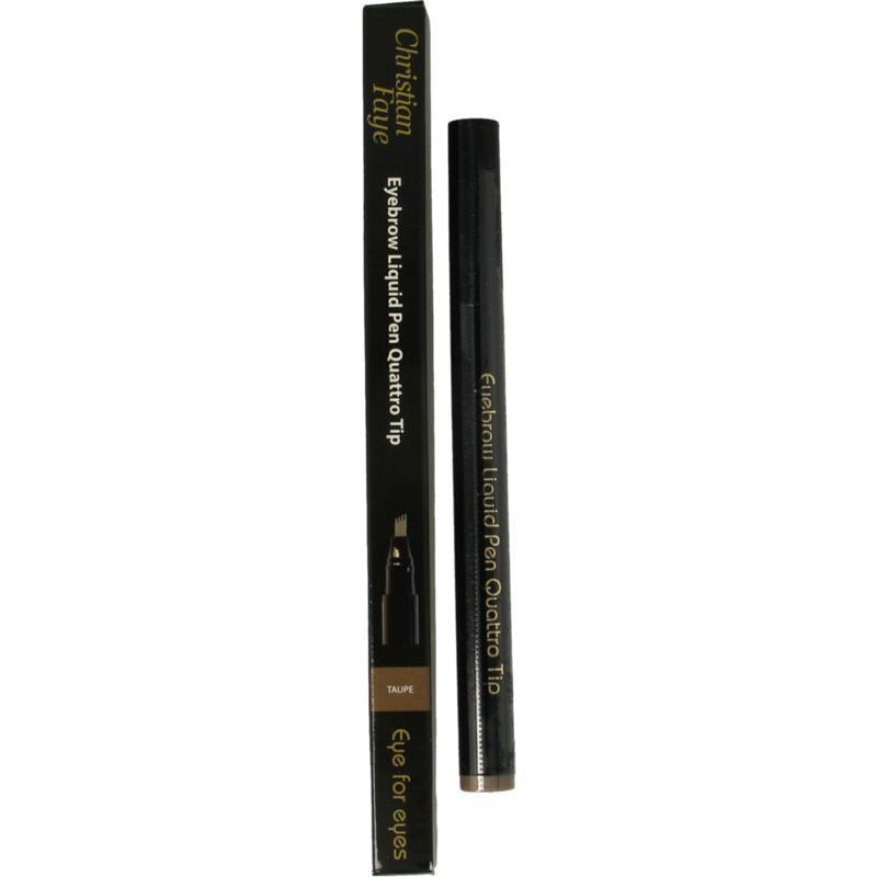 Christian Faye Eyebrow Liquid Liner Quattro Tip  - Browliners Eyebrow Liquid Liner Quattro Tip Taupe