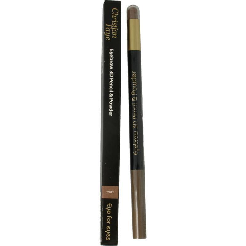 Christian Faye Eyebrow 3d Liner Powder  - Browliners Eyebrow 3d Liner & Powder Taupe