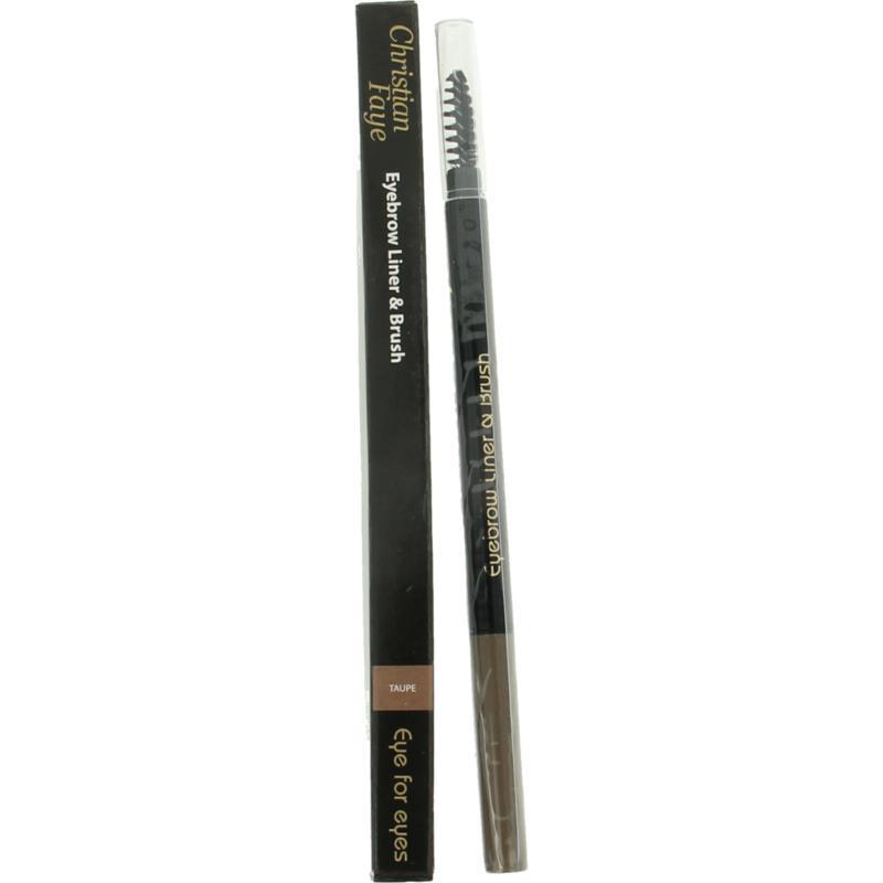Christian Faye Eyebrow Liner Brush  - Browliners Eyebrow Liner & Brush Taupe