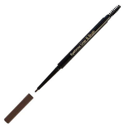 Christian Faye Eyebrow Liner Brush  - Browliners Eyebrow Liner & Brush Dark Brown