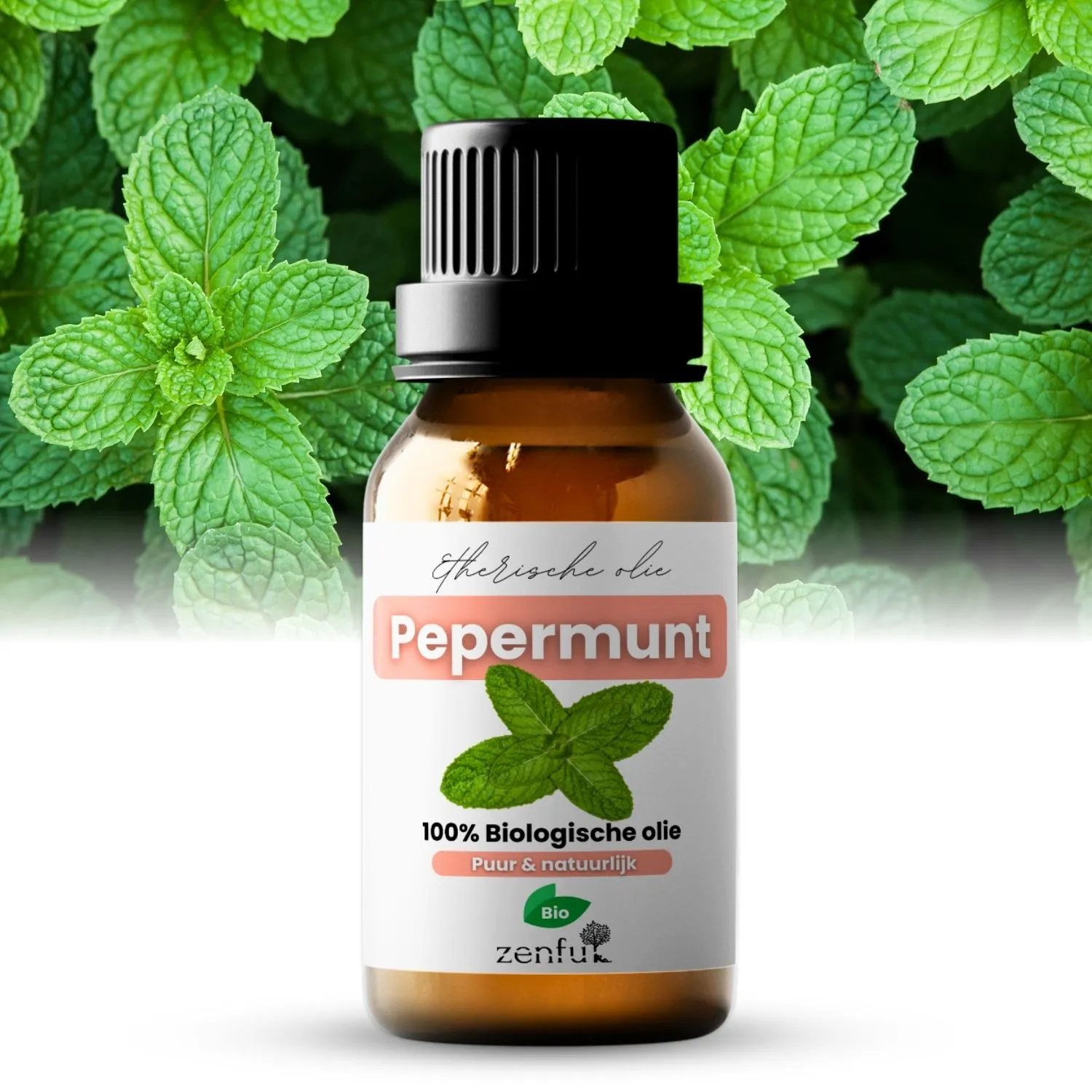 Zenful Pepermuntolie etherische olie biologisch 5 ml