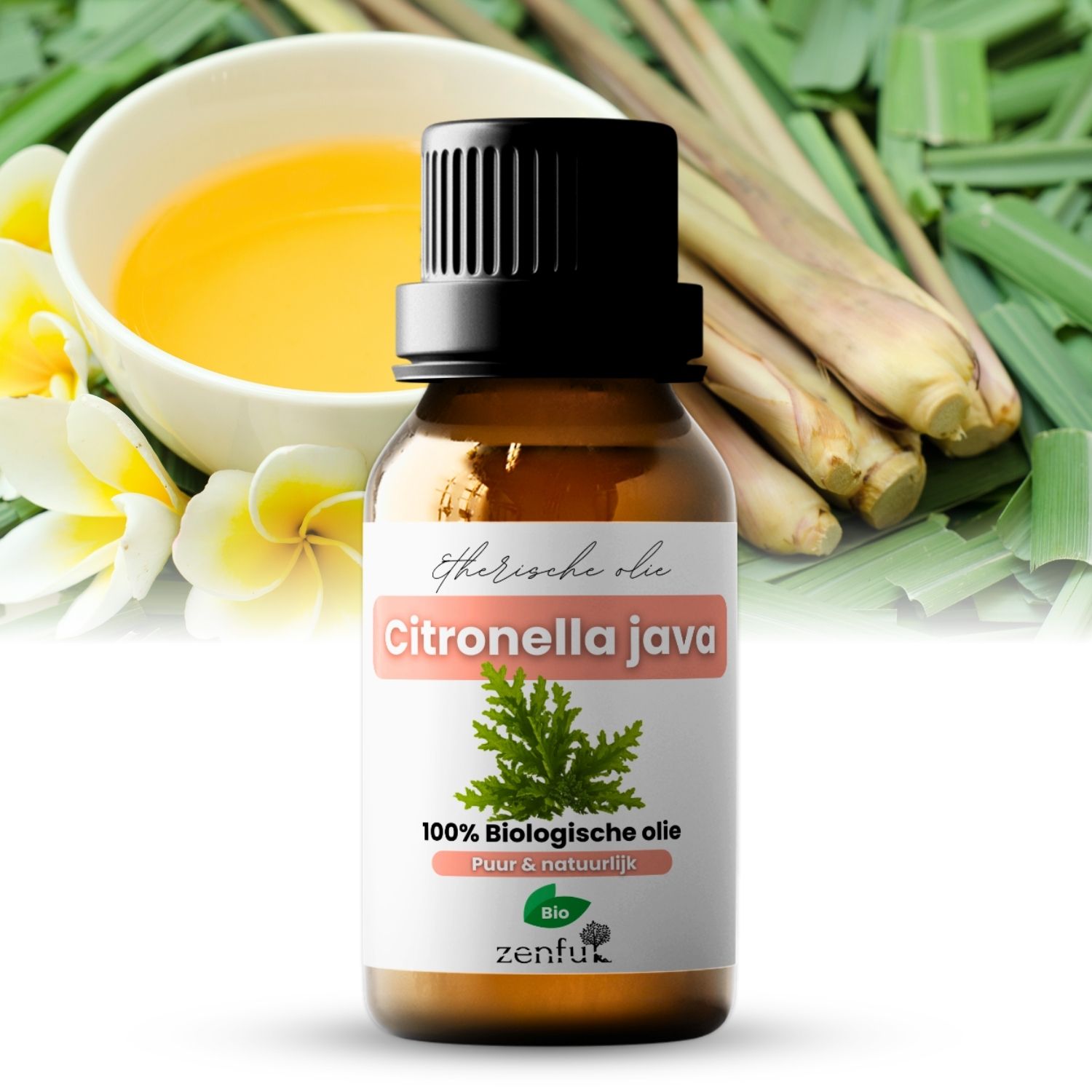Zenful Citronella (Java) olie biologisch 5 ml