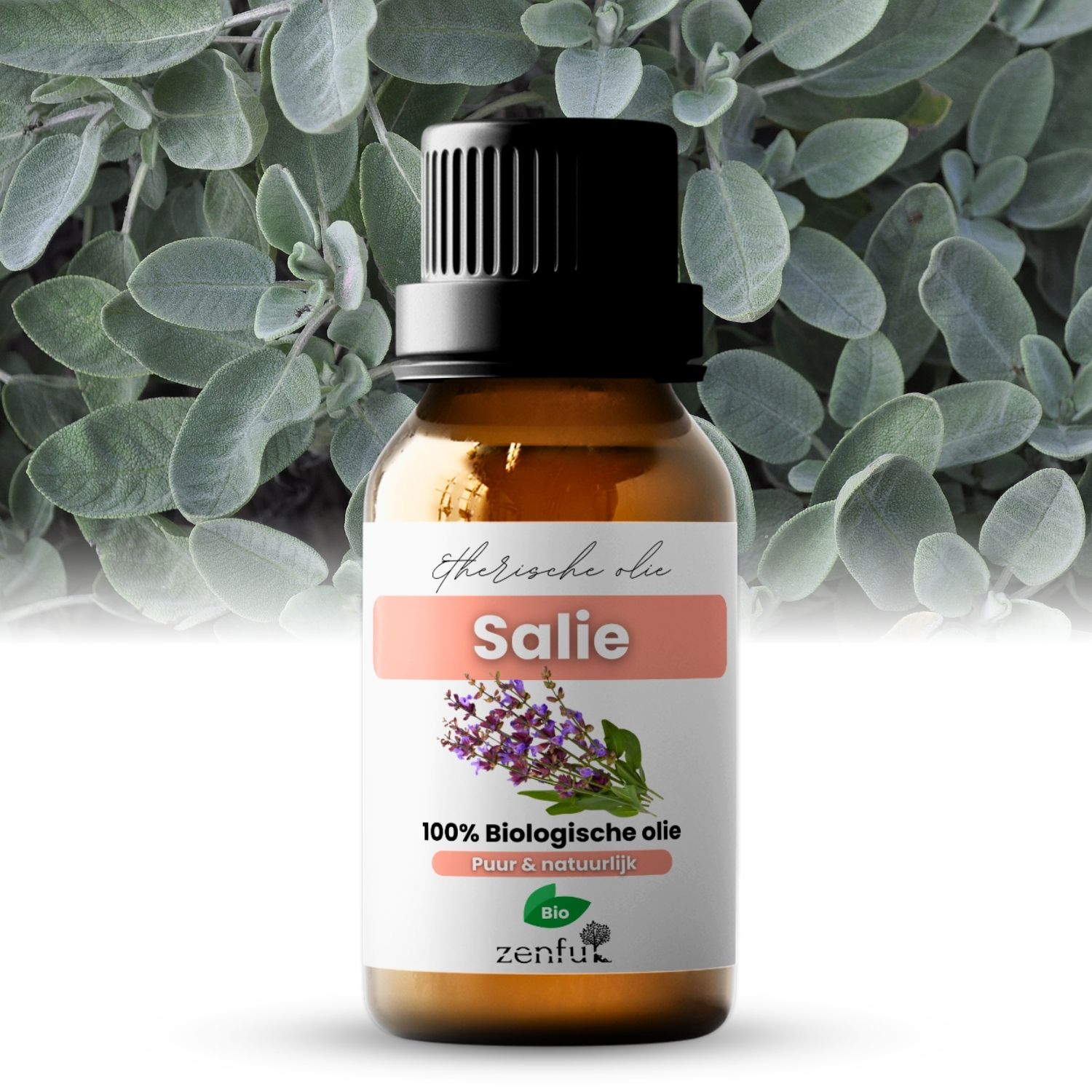 Zenful Salie olie etherisch biologisch 5 ml