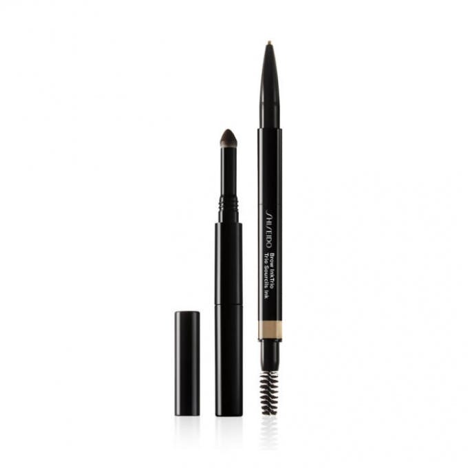Shiseido 3 In 1 Brow Pencil Powder And Brush  - Brow Inktrio 3-in-1 Brow Pencil, Powder And Brush 02 Taupe