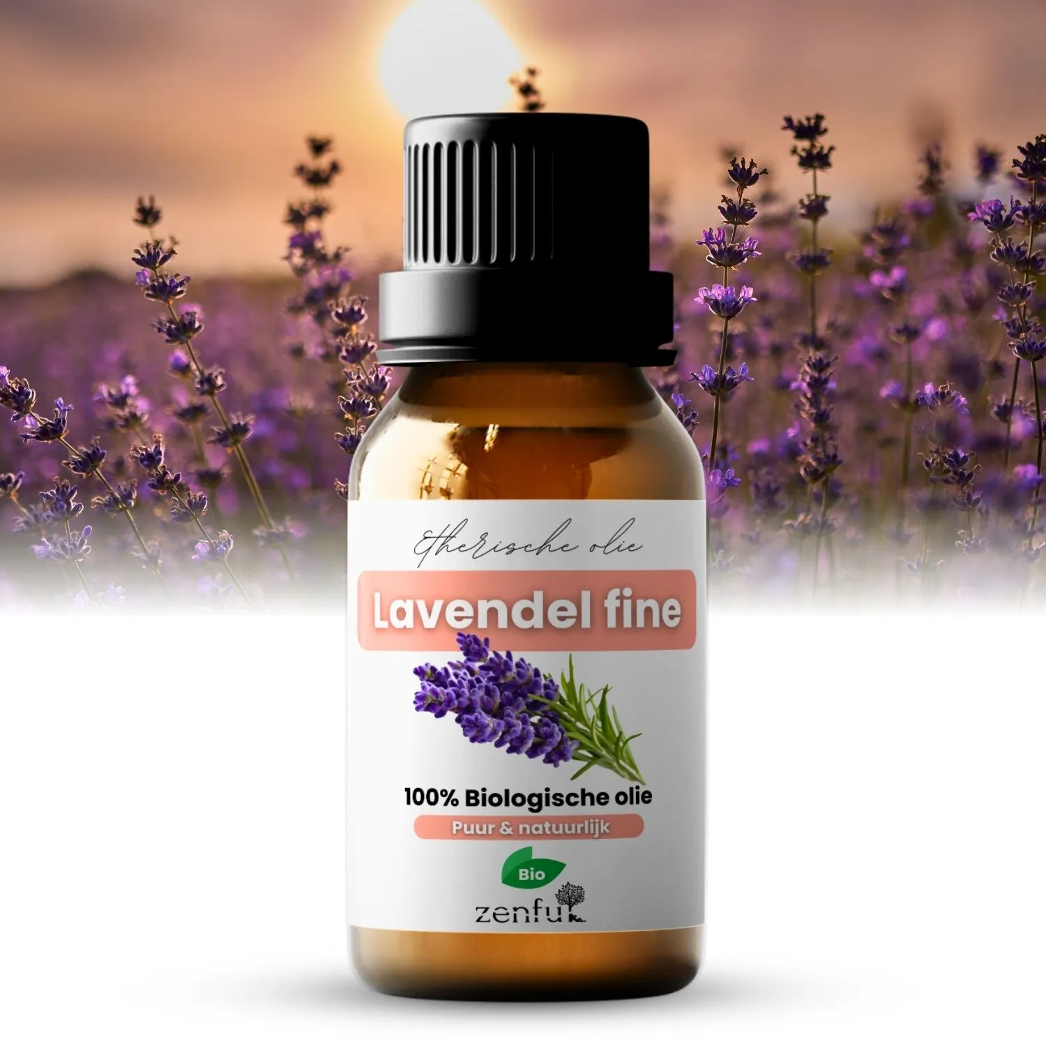 Zenful Lavendel fine Frankrijk etherische olie biologisch 5 ml