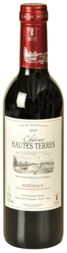 Château Hautes Terres Bordeaux Rouge 37.5CL
