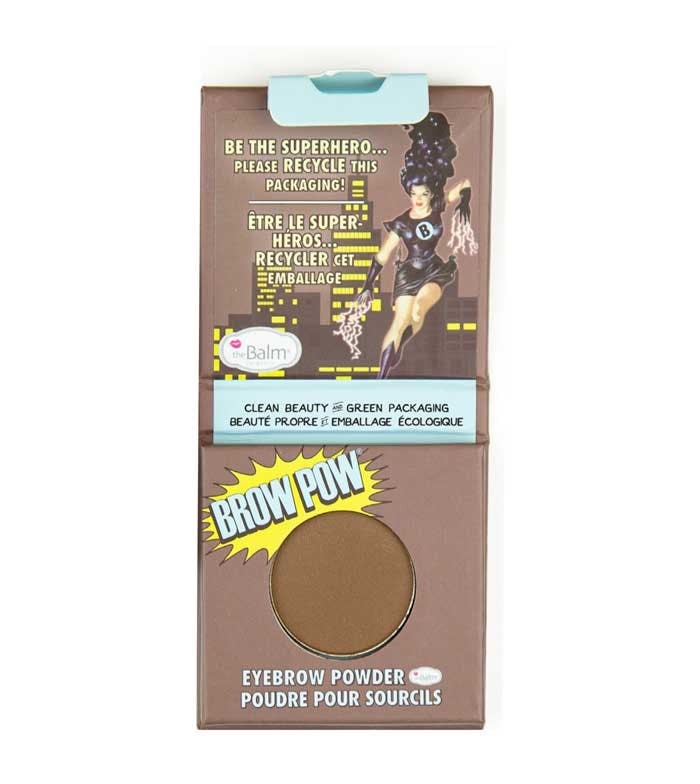 The Balm Green Beauty Brow Pow Eyebrow Powder Light Brown 0,85 g