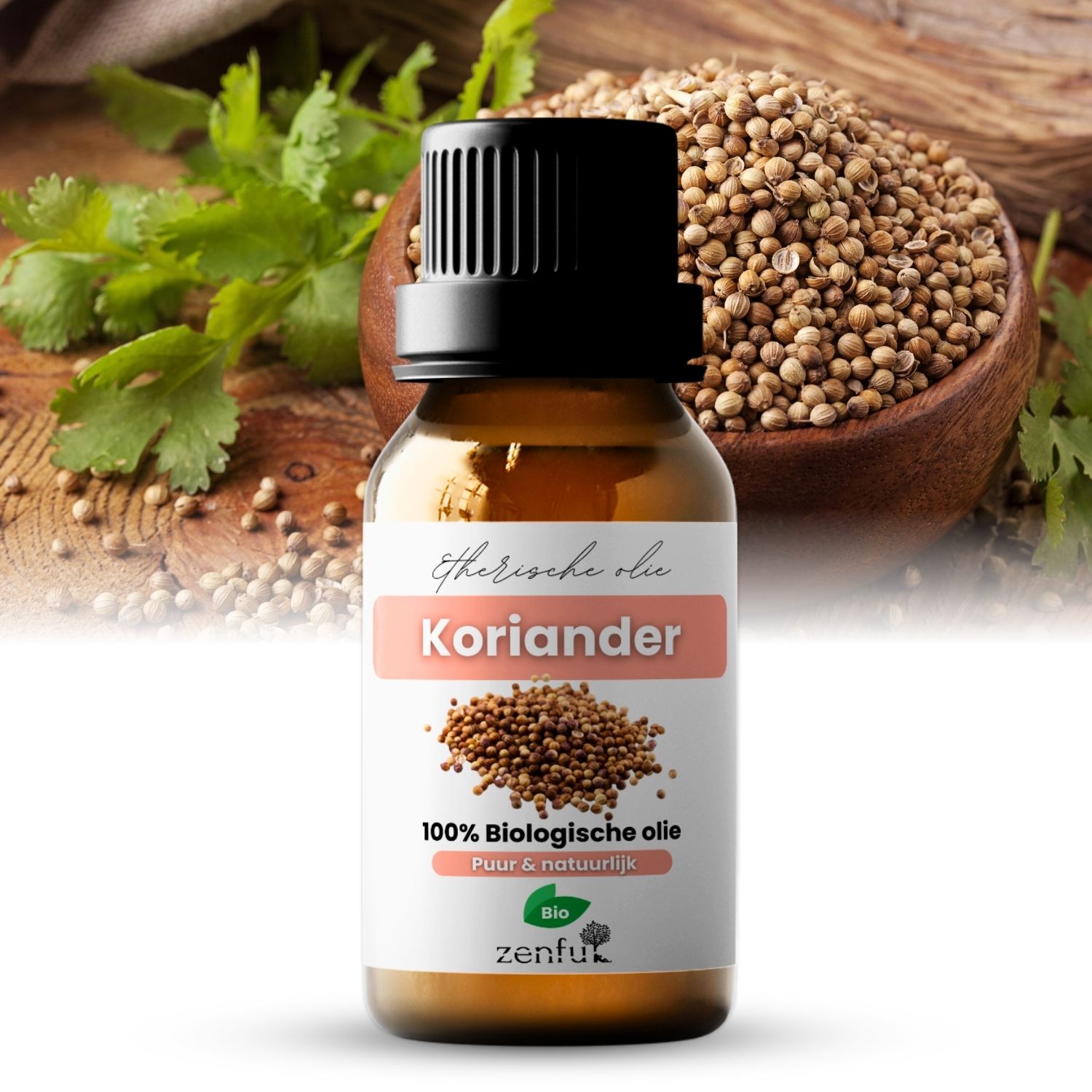 Zenful Koriander olie biologisch 5 ml