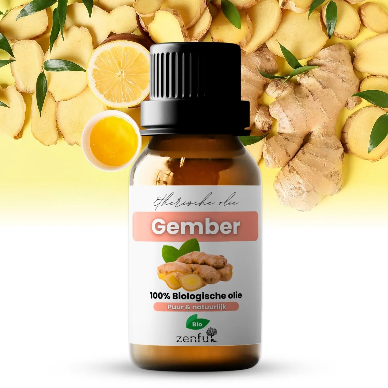 Zenful Gember olie biologisch 5 ml