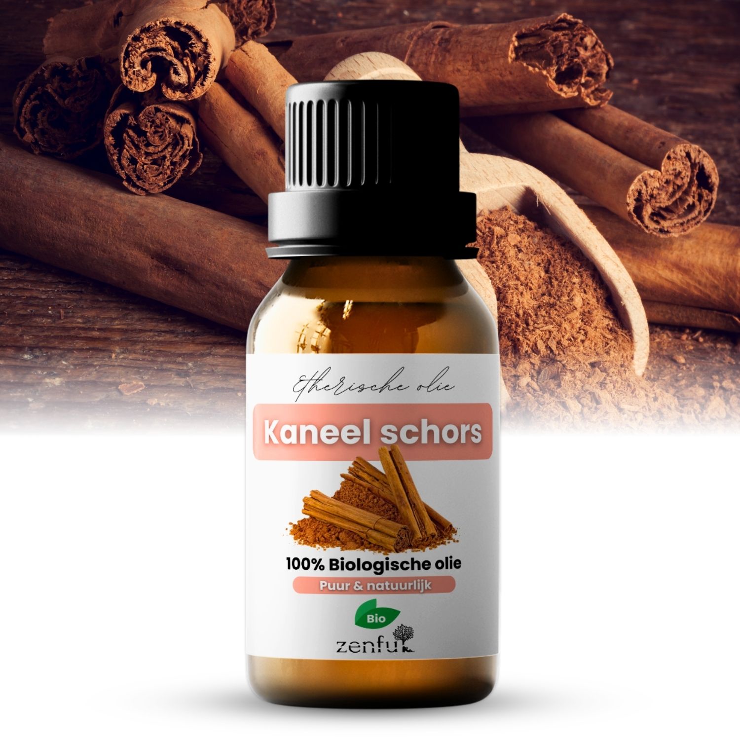 Zenful Kaneel (schors) etherische olie biologisch 10 ml