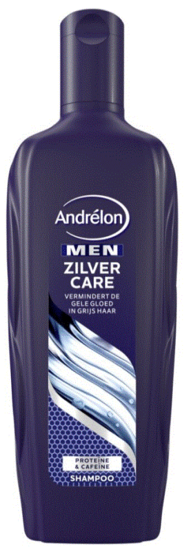 Andrelon Shampoo men zilver care 300ml