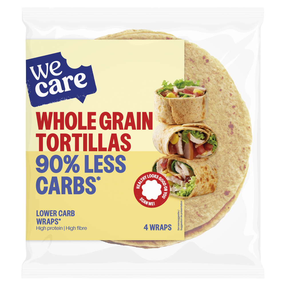 WeCare Low Carb Whole Grain Tortillas