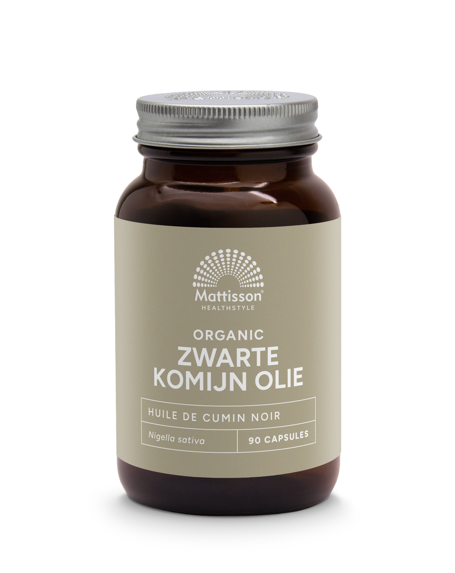Mattisson HealthStyle Organic Zwarte Komijn 500mg Capsules