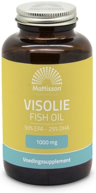 Mattisson HealthStyle Omega 3 1000 mg visolie 60 Tabletten
