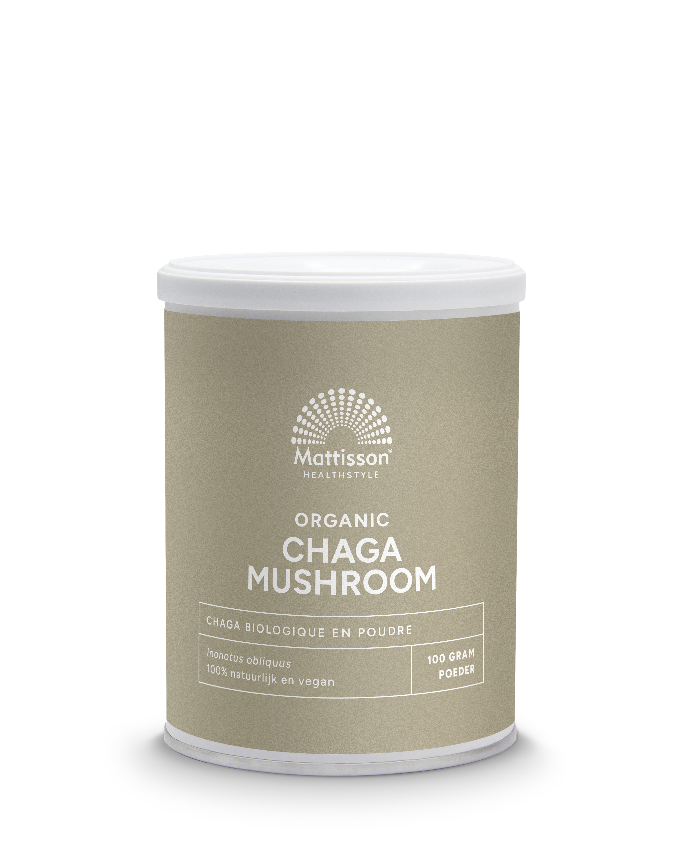 Mattisson HealthStyle Mattisson Biologisch Chaga Mushroom Poeder