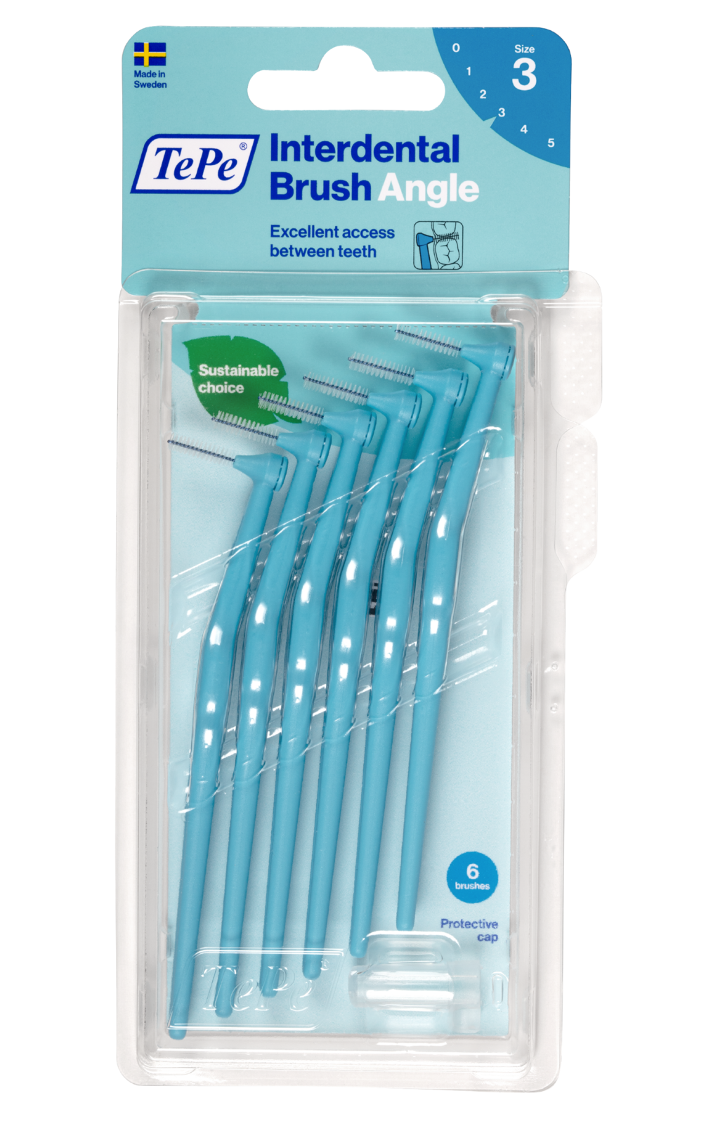 TePe Interdentale Rager Angle Blauw 0,6mm