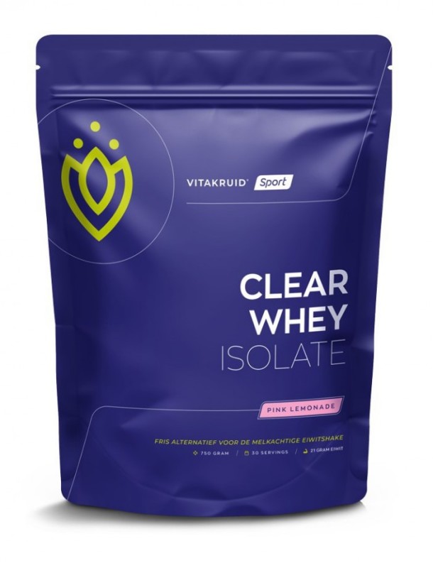 Vitakruid Clear whey isolate pink lemonade 750 Gram