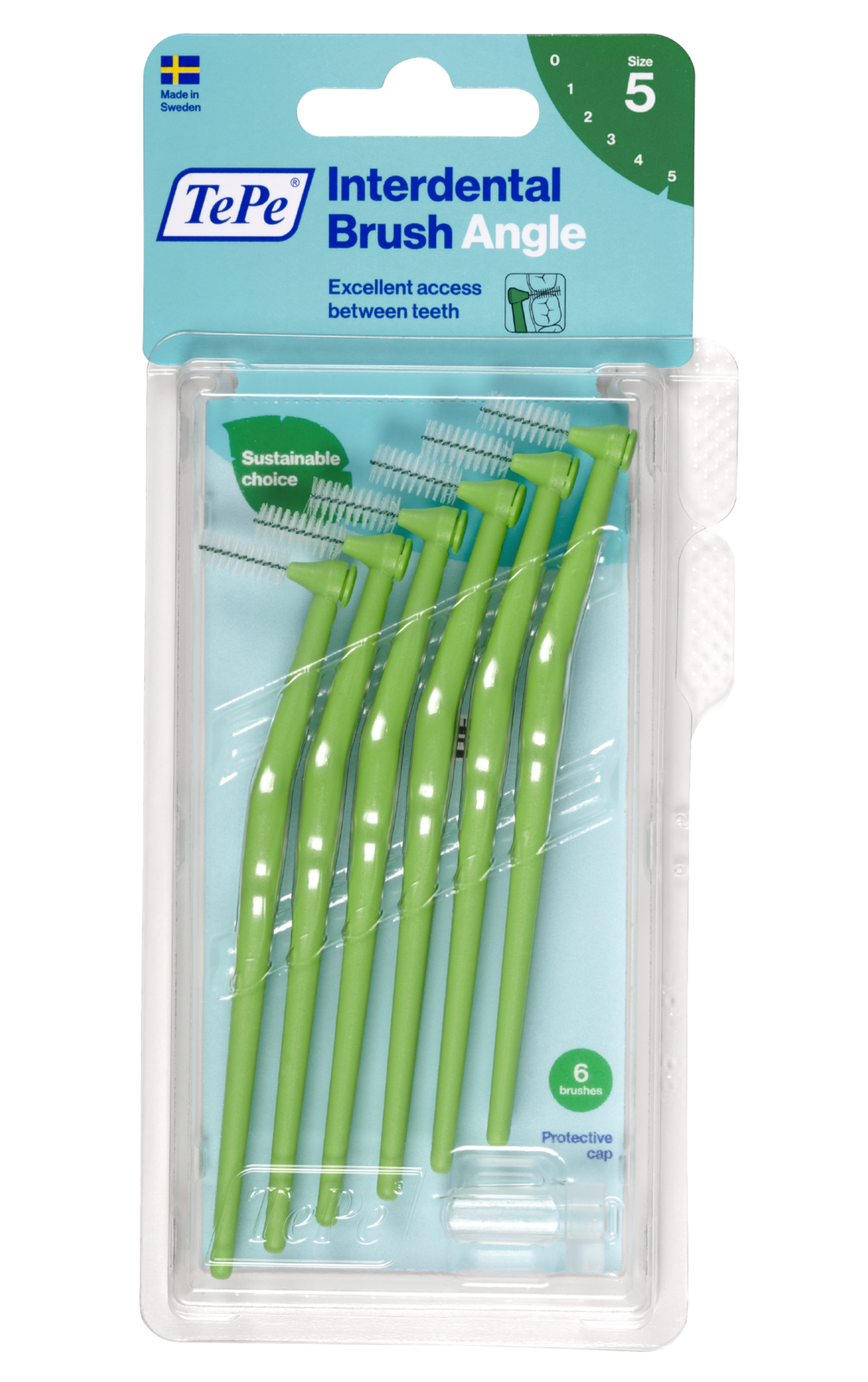 TePe Interdentale Rager Angle Groen 0,8mm