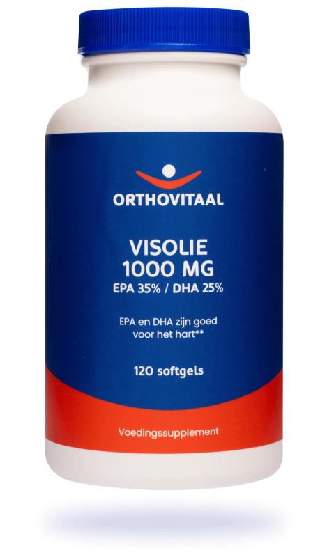 Orthovitaal Visolie 1000mg epa 35%/dha 25% 120sft