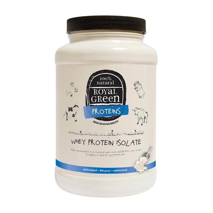 Royal Green Whey proteine isolate 600g