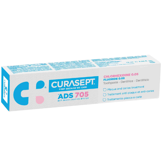 Curasept ADS 705 Tandpasta 0,05% Chloorhexidine - 75 ml