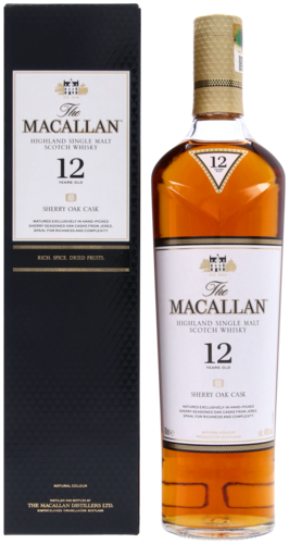 Macallan The  Sherry Oak 12 years 70CL