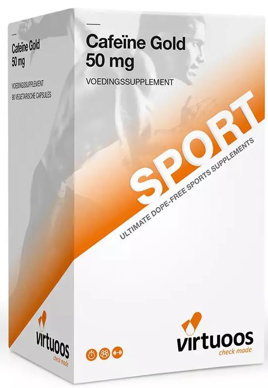 Virtuoos Cafeine gold 50mg 90 capsules