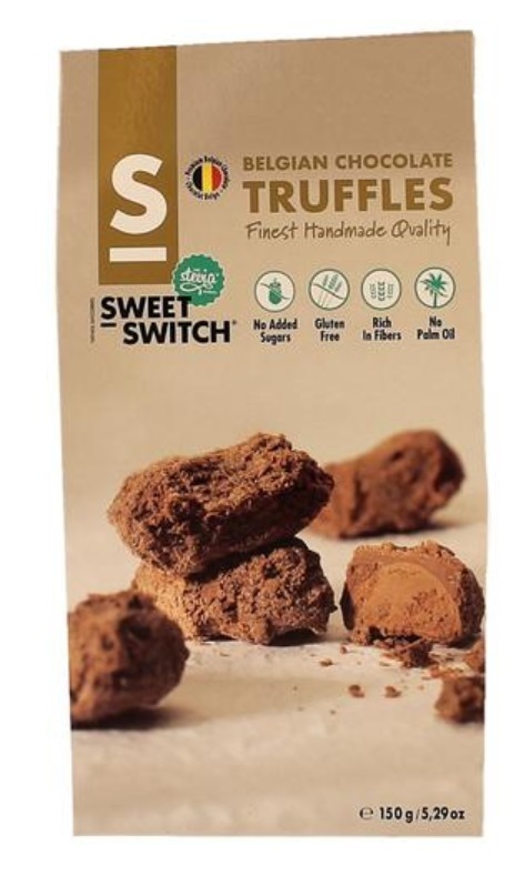Sweet-Switch Belgian chocolate truffles 150 Gram