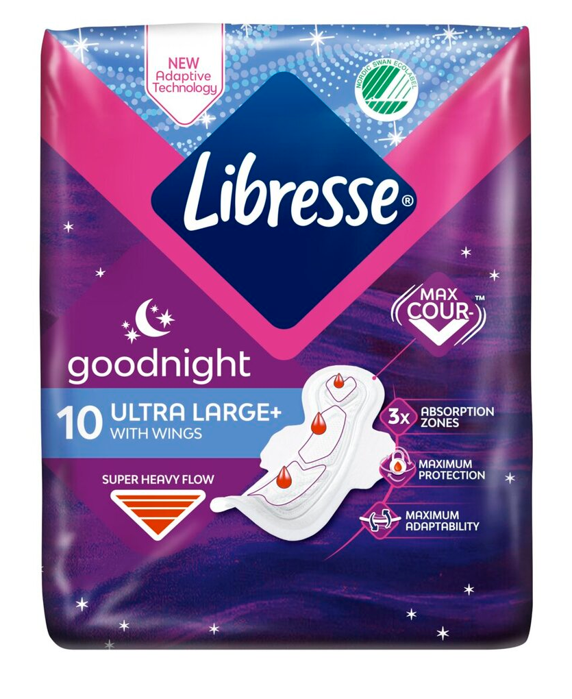 Libresse Goodnight Ultra Large Maandverband