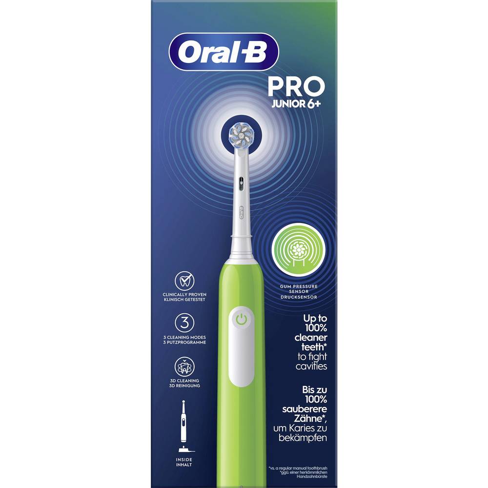 Oral-B Pro Junior 6+ 743027 Elektrische kindertandenborstel Groen