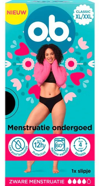OB Menstruatie Ondergoed Classic XL/XXL
