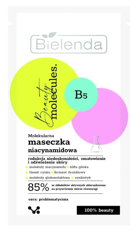 Bielenda Beauty Molecules Molecular Niacinamide Mask 8 g