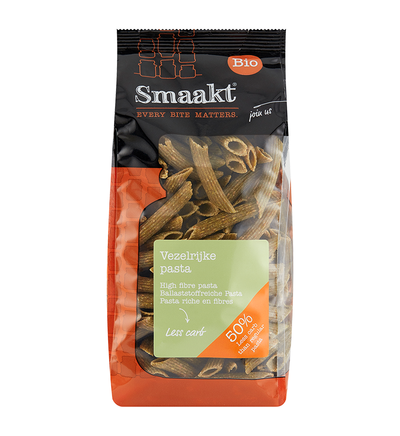 Smaakt Less Carb Vezelrijke Pasta