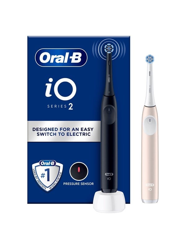 Oral-B iO Series 2 Black + Extra Body Pink