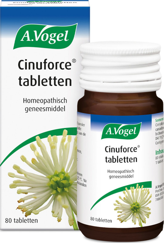 A.Vogel Cinuforce tabletten 80 Stuks