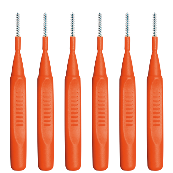 Everbright. Everbright PRO Interdentaal Rager 0.45 mm oranje - 6 stuks