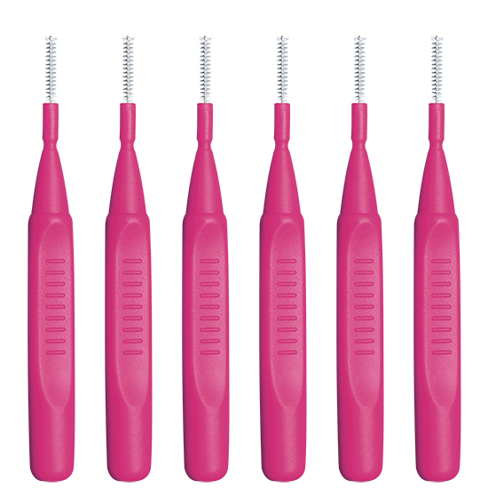 Everbright. Everbright PRO Interdentaal Rager 0.40 mm roze - 6 stuks