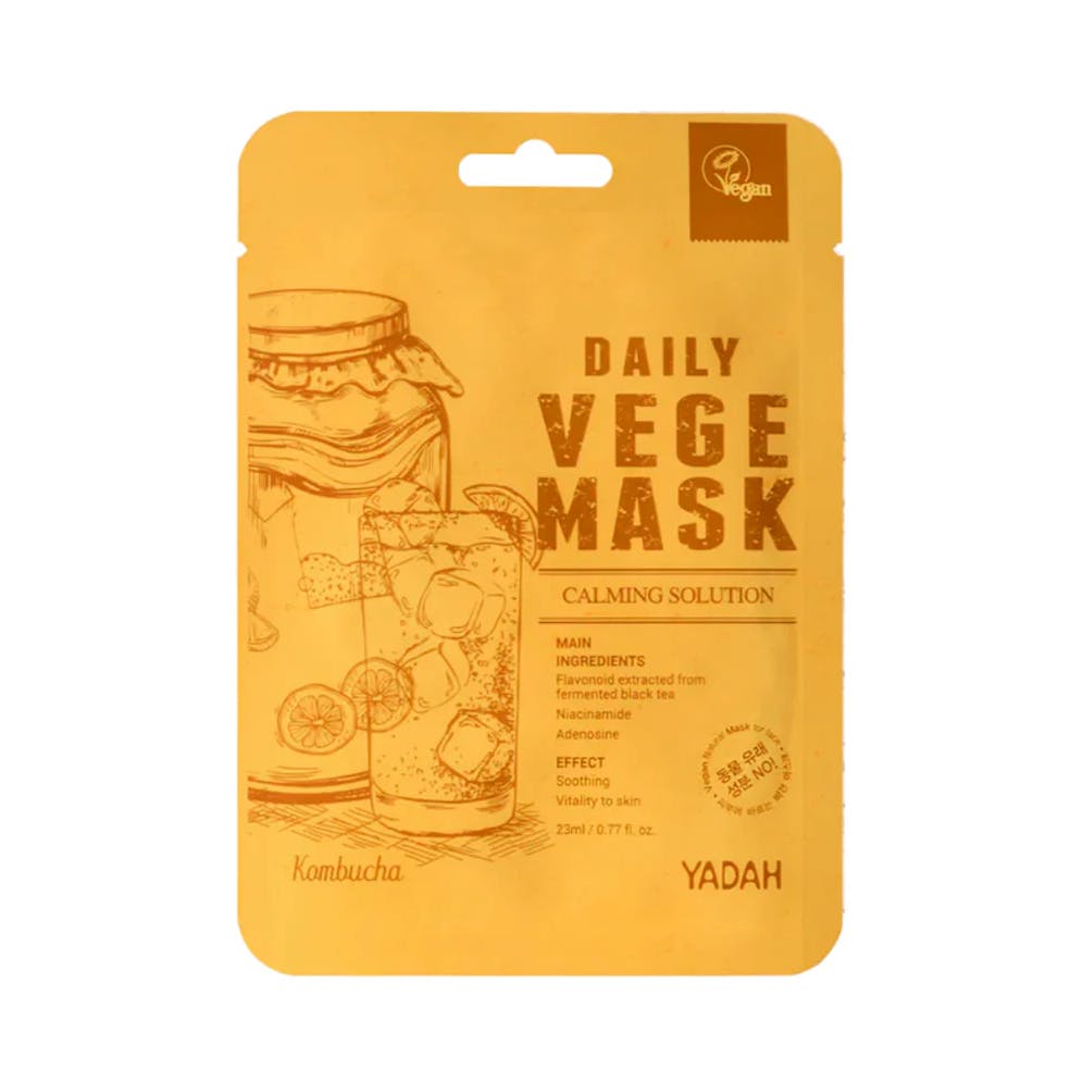 Yadah Daily Vege Mask - Kombucha 1 st