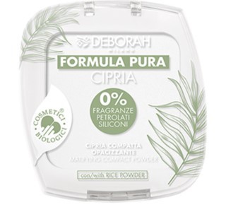 Deborah Milano Pura face powder bio 4, white 1stuk