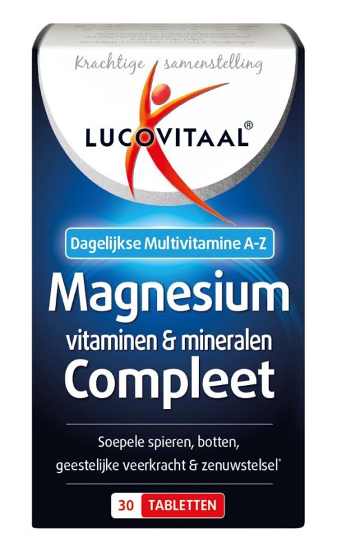 Lucovitaal Magnesium vitaminen & mineralen compleet 30 tabletten