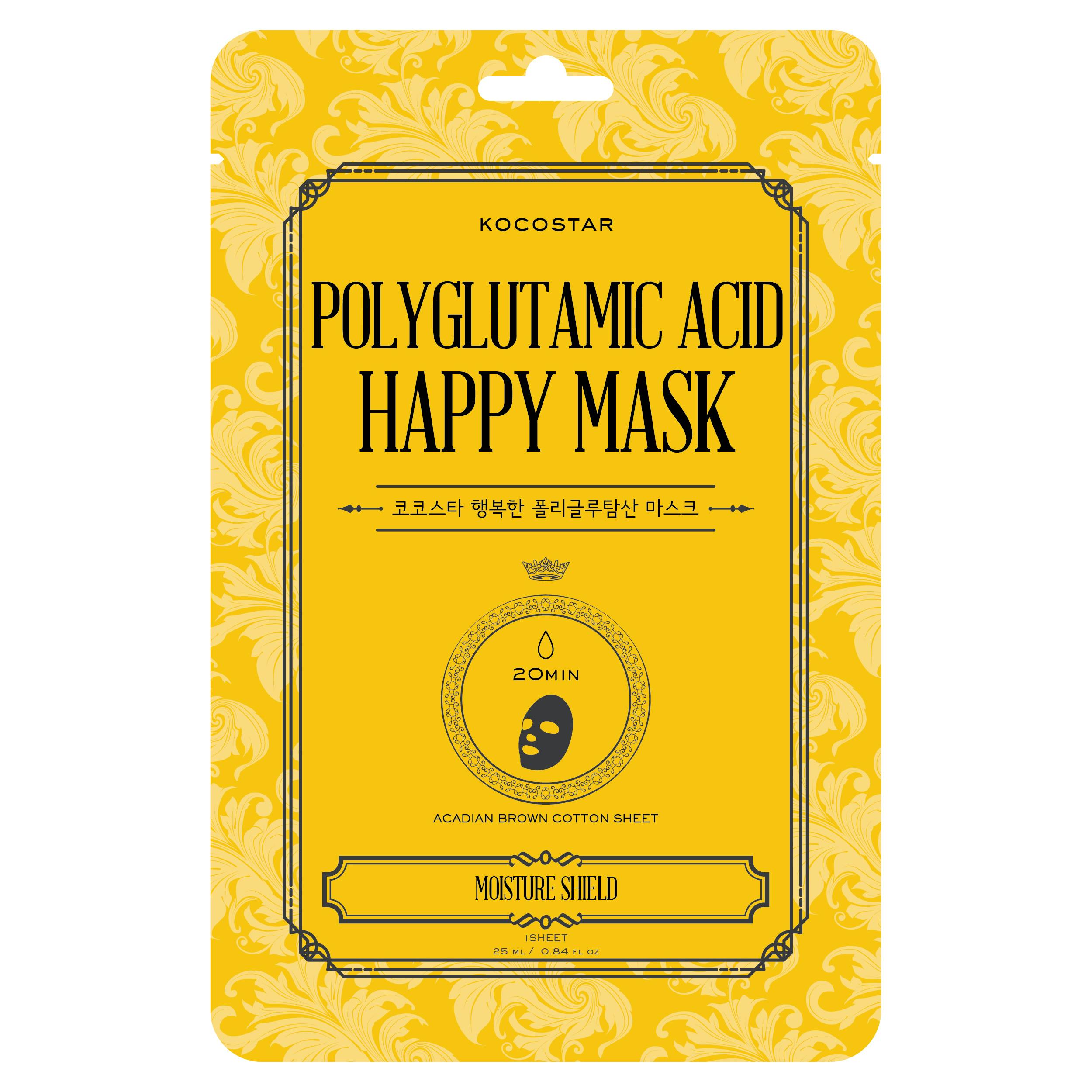Kocostar Polyglutamic Acid Happy Mask 1 st