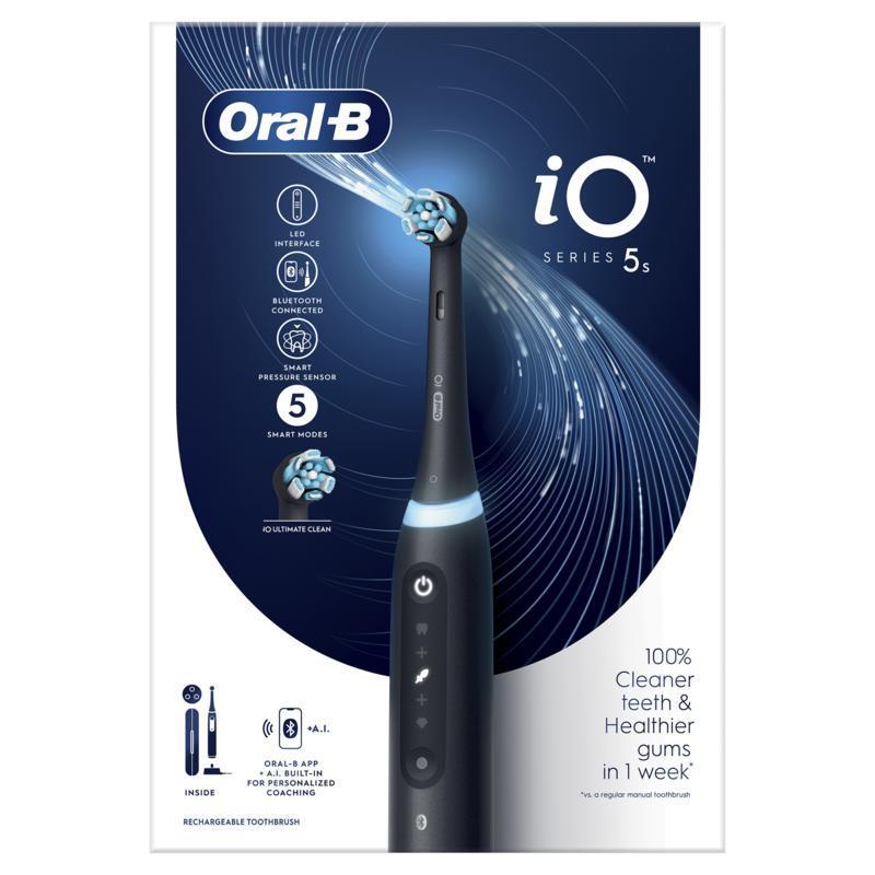Oral-B Elektrische tandenborstel io5s matt black 1 Stuk