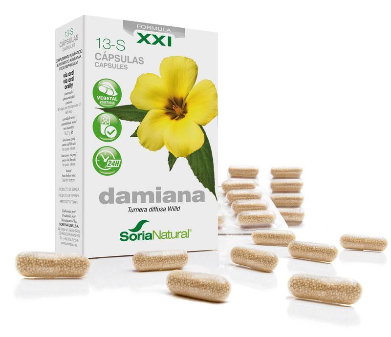 Soria Natural 13-s damiana xxi 30 capsules