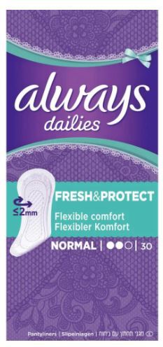 Always Inlegkruisjes fresh&protect normal superpack 30st