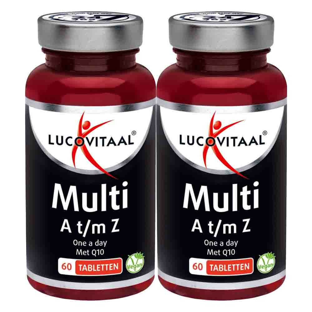 Lucovitaal Gratis Verzending: 2x  Multi A-Z 60 tabletten