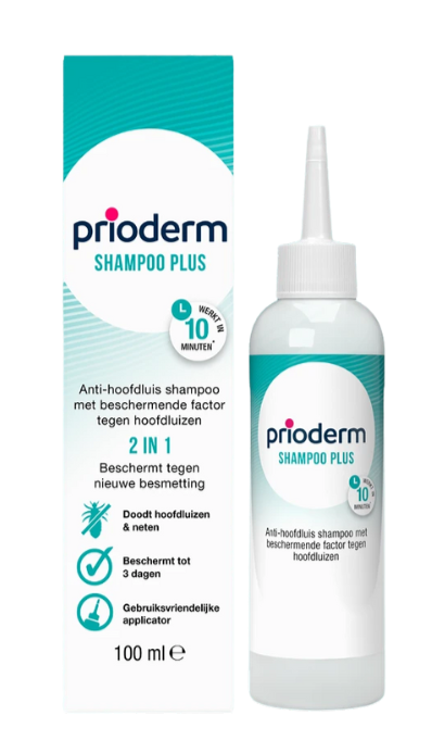 Prioderm Anti luis shampoo plus 2in1 100ML