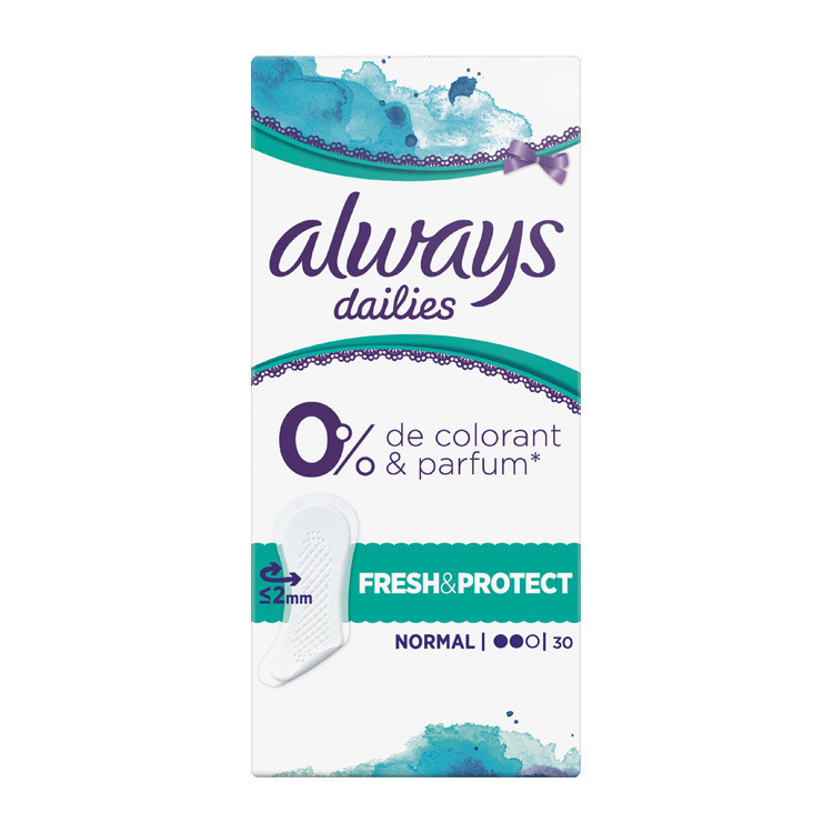 Always Fresh en protect inlegkruisjes 30 Stuks