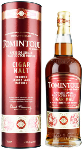 Tomintoul Cigar Malt Oloroso Sherry Cask 70CL